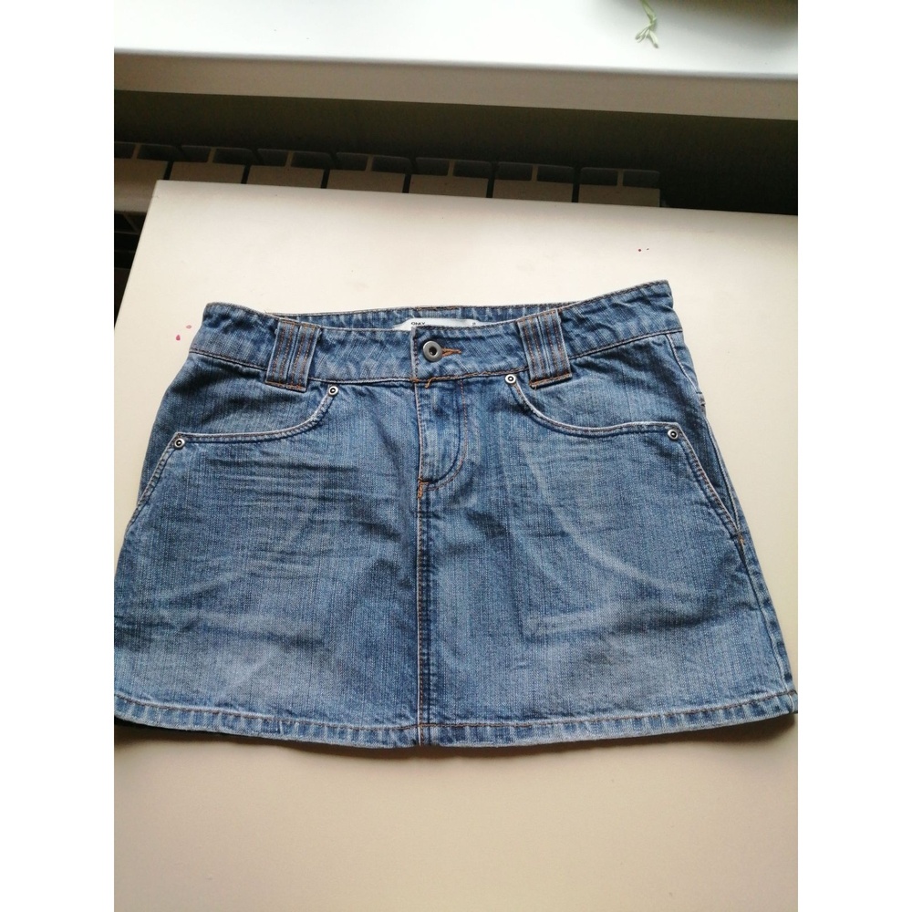 Denim Skirt Women's Blue